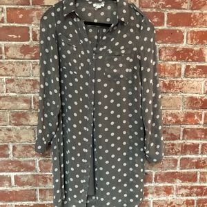 Old Navy Shirt Dress Size M